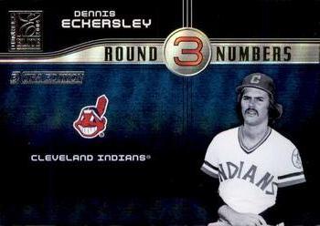 2004 Donruss Elite Extra Edition - Round Numbers #RN-43 Dennis Eckersley Front
