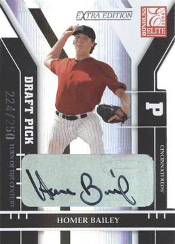 2004 Donruss Elite Extra Edition - Signature Turn of the Century #287 Homer Bailey Front