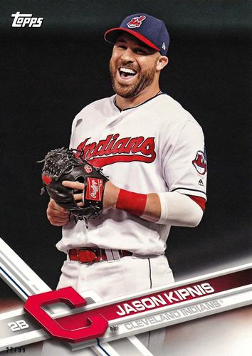 2017 Topps Cleveland Indians 5x7 #CLE-13 Jason Kipnis Front