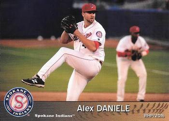 2016 Grandstand Spokane Indians #41 Alex Daniele Front