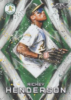 2017 Topps Fire #88 Rickey Henderson Front
