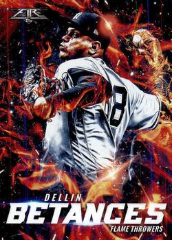 2017 Topps Fire - Flame Throwers #FT-6 Dellin Betances Front