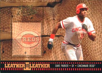 2004 Donruss Leather & Lumber - Leather in Leather #LEL-11 Dave Parker Front