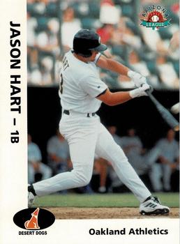 2000 Arizona Fall League Prospects #17 Jason Hart Front