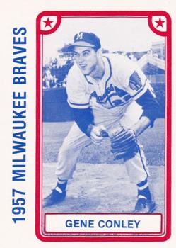 1980 TCMA 1957 Milwaukee Braves #041 Gene Conley Front