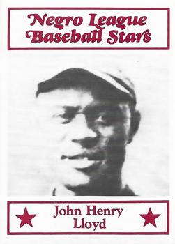 1984 Decathlon Negro League Baseball Stars #16 John Henry Lloyd Front