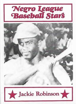 1984 Decathlon Negro League Baseball Stars #25 Jackie Robinson Front