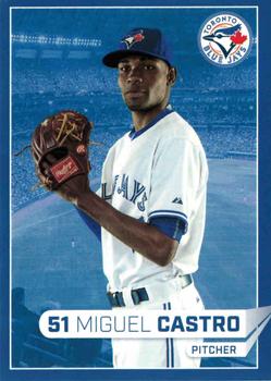 2015 Toronto Blue Jays Fire Safety #NNO Miguel Castro Front