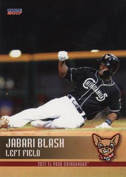 2017 Choice El Paso Chihuahuas #3 Jabari Blash Front