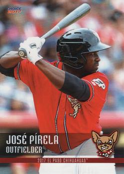 2017 Choice El Paso Chihuahuas #21 Jose Pirela Front