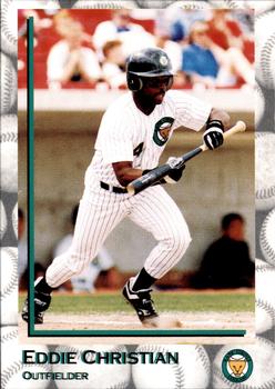 1993 Kane County Cougars #NNO Eddie Christian Front