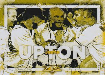 2017 Topps Fire - Walk It Off Gold Minted #WO-6 Justin Upton Front