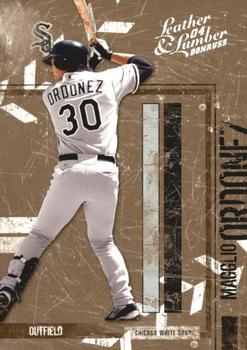 2004 Donruss Leather & Lumber - Silver #37 Magglio Ordonez Front
