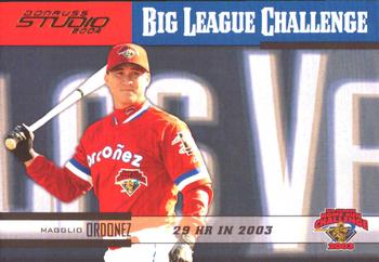 2004 Donruss Studio - Big League Challenge Gold #BLC-5 Magglio Ordonez Front