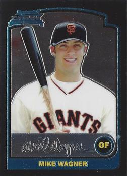 2003 Bowman Draft Picks & Prospects - Chrome #BDP61 Mike Wagner Front