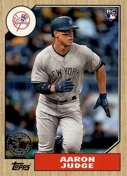 2017 Topps Update - 1987 Topps Baseball 30th Anniversary #US87-35 Aaron Judge Front