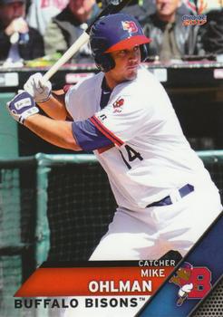 2017 Choice Buffalo Bisons #18 Mike Ohlman Front