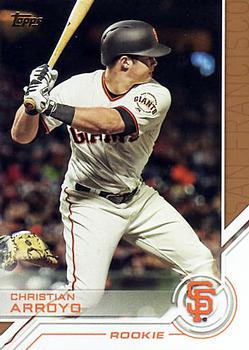 2017 Topps Update - Topps Salute #USS-41 Christian Arroyo Front