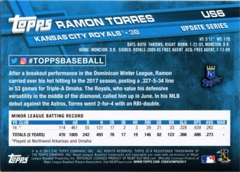 2017 Topps Update - Rainbow Foil #US6 Ramon Torres Back
