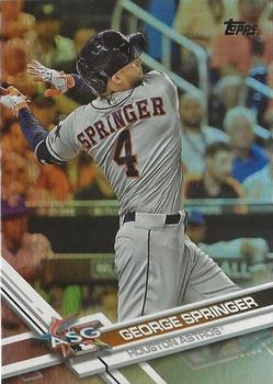 2017 Topps Update - Rainbow Foil #US9 George Springer Front