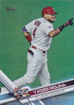 2017 Topps Update - Rainbow Foil #US47 Yadier Molina Front