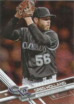 2017 Topps Update - Rainbow Foil #US119 Greg Holland Front