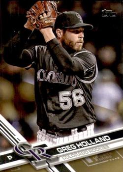 2017 Topps Update - Gold #US119 Greg Holland Front