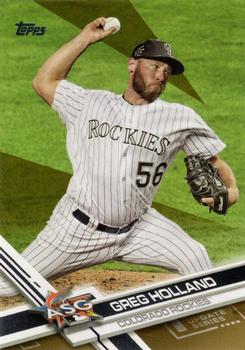 2017 Topps Update - Gold #US218 Greg Holland Front