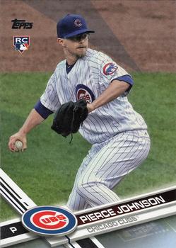 2017 Topps Update - Father's Day Powder Blue #US179 Pierce Johnson Front