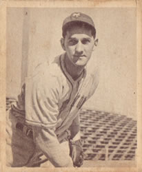 1948 Bowman #23 Larry Jansen Front