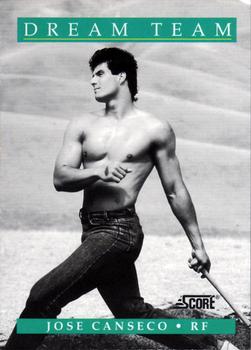 1991 Score #441 Jose Canseco Front