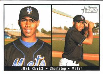 2003 Bowman Heritage #163 Jose Reyes Front