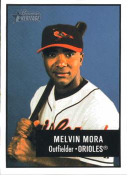 2003 Bowman Heritage #44 Melvin Mora Front