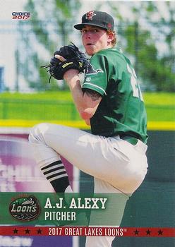 2017 Choice Great Lakes Loons #02 A.J. Alexy Front