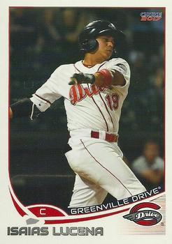 2017 Choice Greenville Drive #2 Isaias Lucena Front