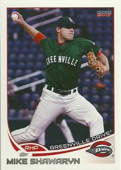 2017 Choice Greenville Drive #26 Mike Shawaryn Front