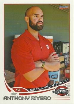 2017 Choice Greenville Drive #32 Anthony Rivero Front