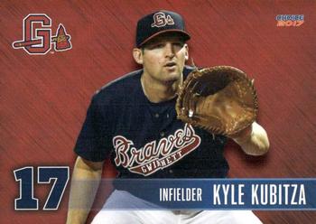 2017 Choice Gwinnett Braves #19 Kyle Kubitza Front