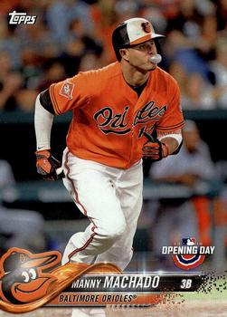 2018 Topps Opening Day #16 Manny Machado Front