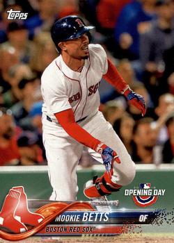 2018 Topps Opening Day #22 Mookie Betts Front