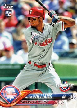 2018 Topps Opening Day #120 Nick Williams Front
