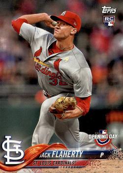 2018 Topps Opening Day #130 Jack Flaherty Front