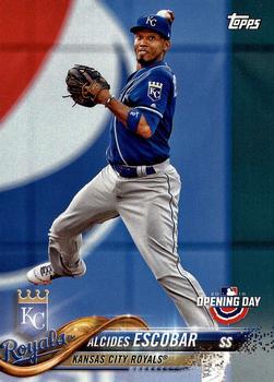 2018 Topps Opening Day #165 Alcides Escobar Front