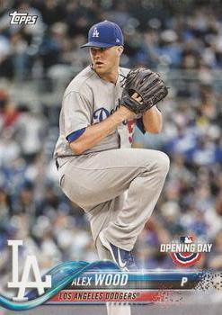 2018 Topps Opening Day #196 Alex Wood Front