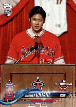 2018 Topps Opening Day #200 Shohei Ohtani Front