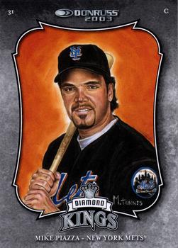 2003 Donruss #7 Mike Piazza Front