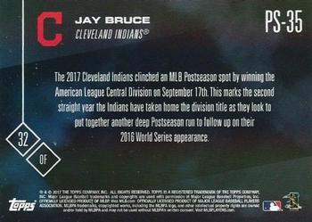 2017 Topps Now Postseason Cleveland Indians #PS-35 Jay Bruce Back