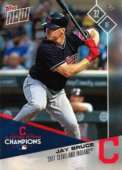 2017 Topps Now Postseason Cleveland Indians #PS-35 Jay Bruce Front