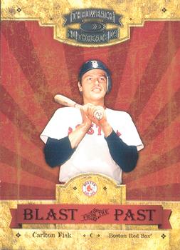 2004 Donruss Throwback Threads - Blast From the Past #BP-5 Carlton Fisk Front