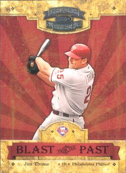 2004 Donruss Throwback Threads - Blast From the Past #BP-13 Jim Thome Front